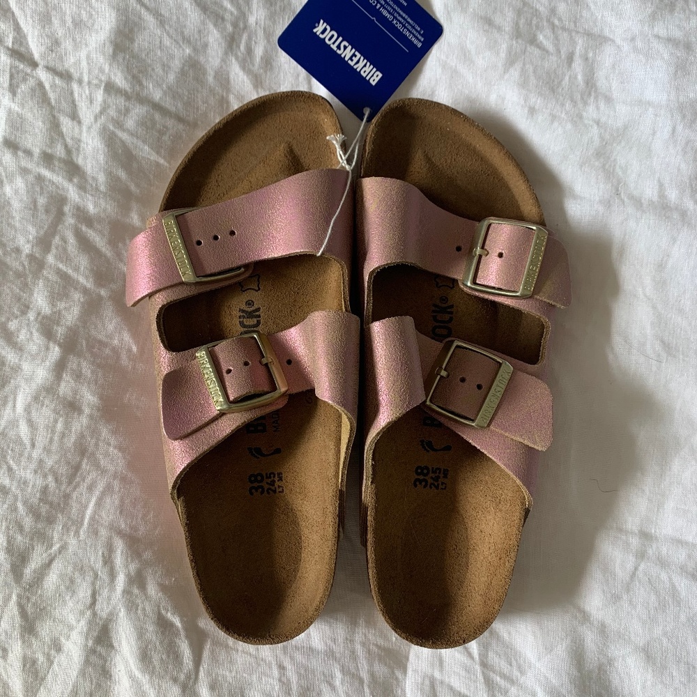 Birkenstock Women's Arizona Sandal Pink!